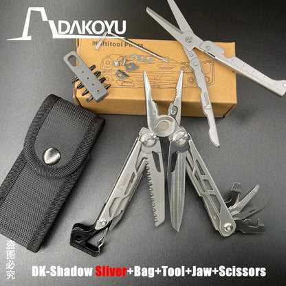 Camping Multitool Pliers with Emergency Whistle