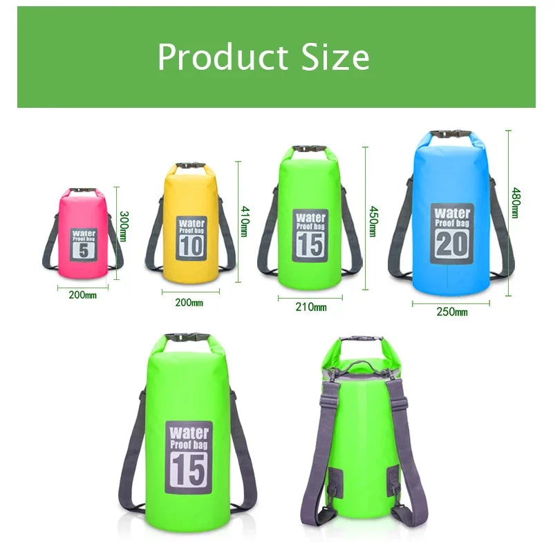 Waterproof Dry Bag Backpack Keep Gear 100% Dry