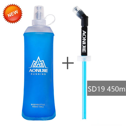 Folding Soft Water Bottle – 500ml Running & Hiking