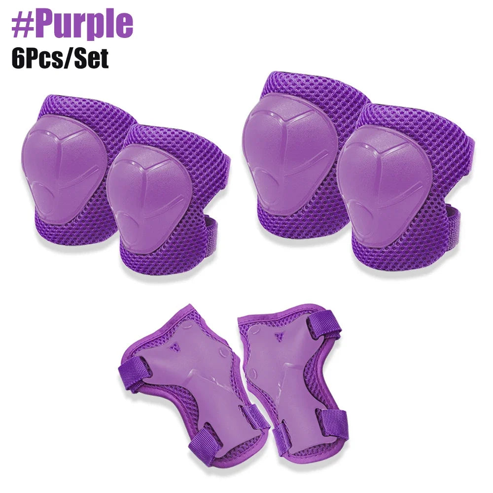 Kids Protective Gear Set – Knee & Elbow Pads Safety
