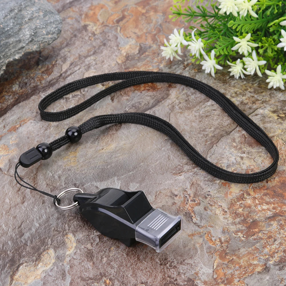 Emergency Safety Whistle with Lanyard Loud Signal