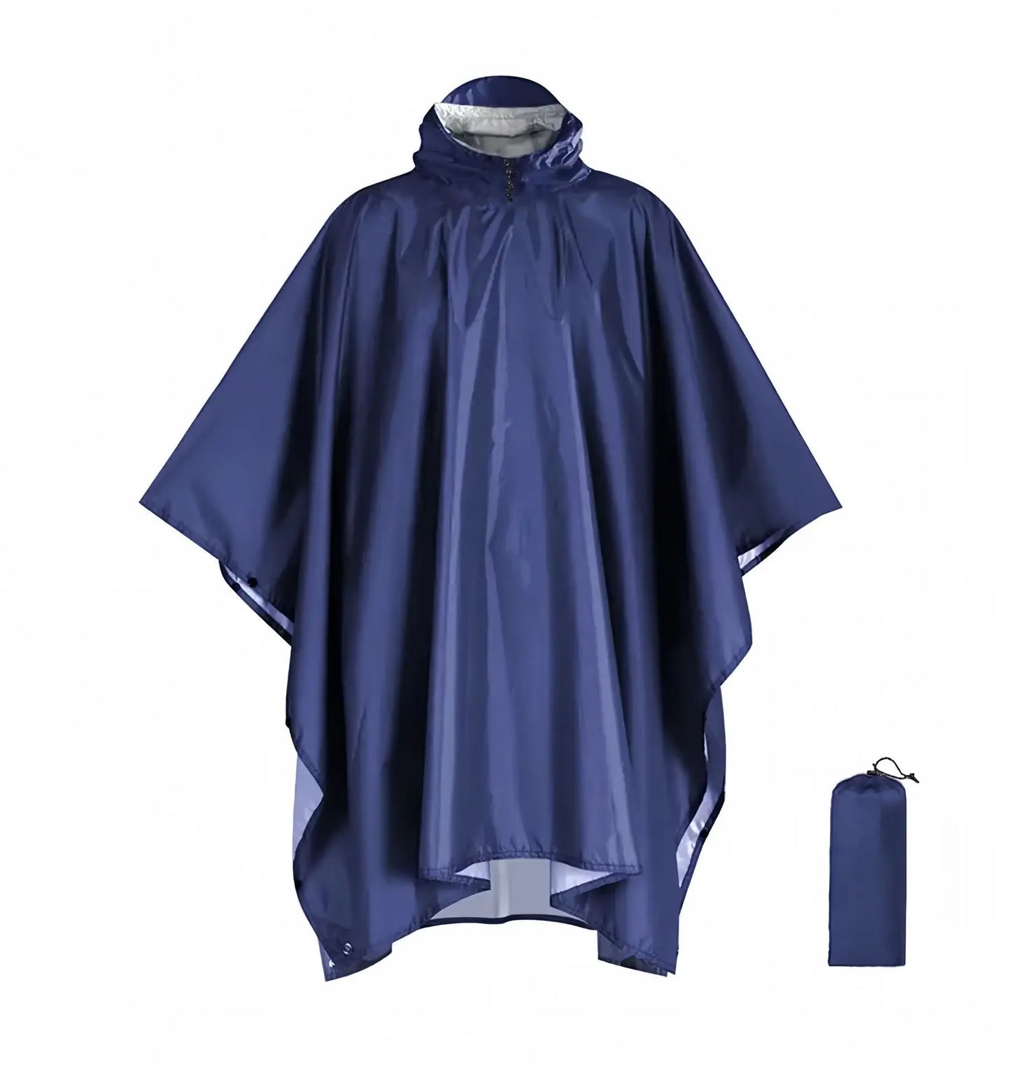 3-in-1 Waterproof Rain Poncho for Hiking & Travel
