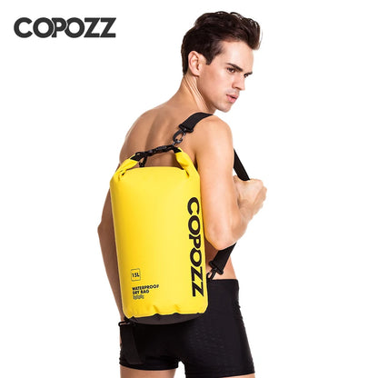 Waterproof Dry Bag 15L Roll Top for Outdoor Protection