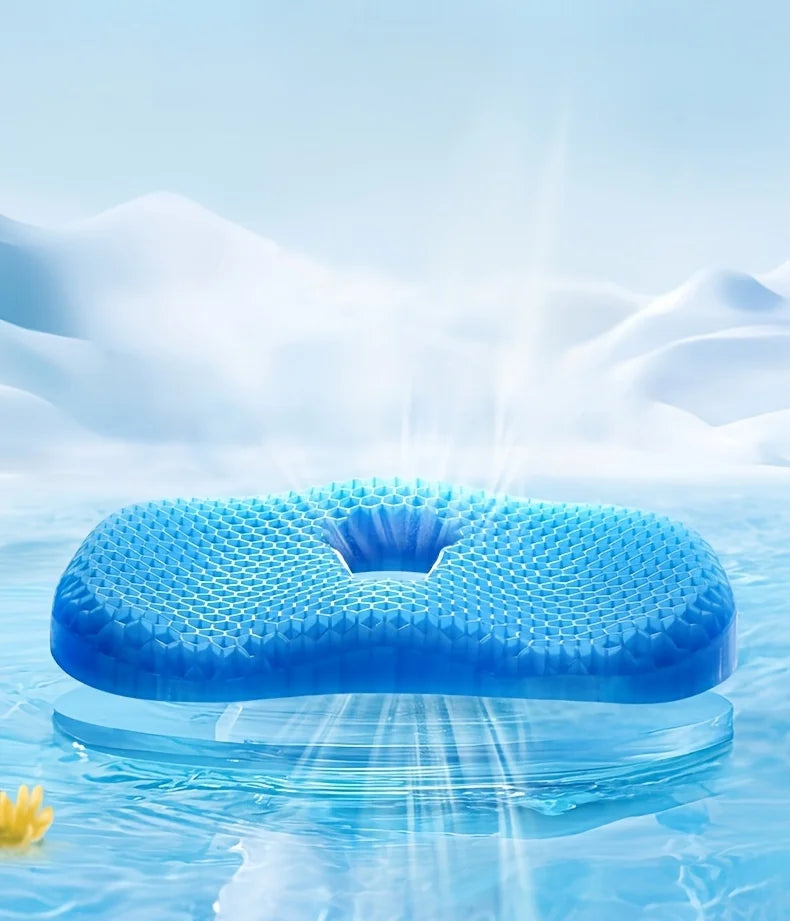 Gel Seat Cushion for Long Sitting Comfort