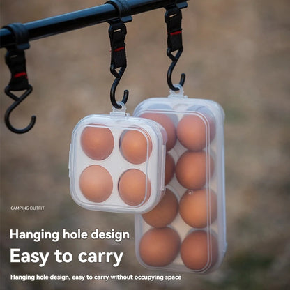 Portable Egg Storage Box Shockproof Camping Case