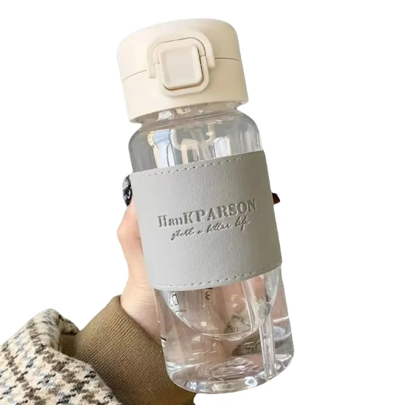 500ml Kids Water Bottle – Leakproof Straw Design