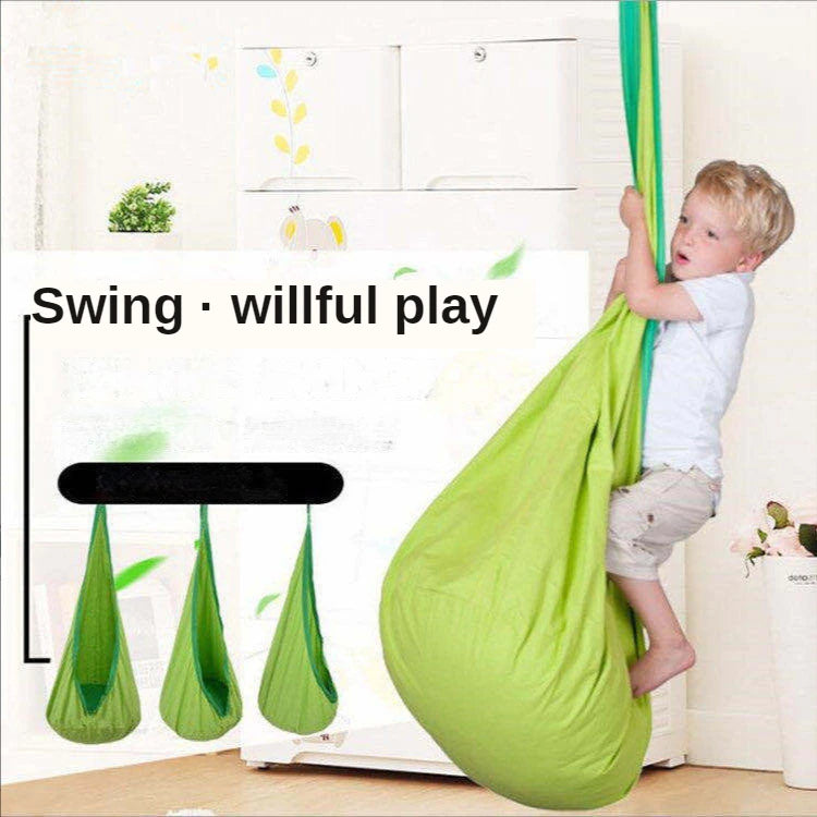 Children's Hanging Chair with Inflatable Cushion Comfort