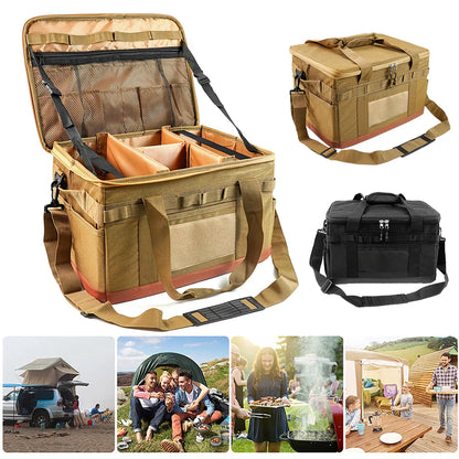 Camping Cooking Utensil Organizer for Neat Gear Storage
