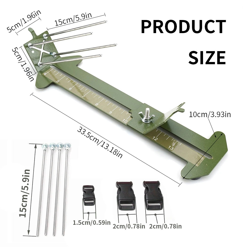 Paracord Bracelet Kit with Marlin Spike Tool – DIY Survival