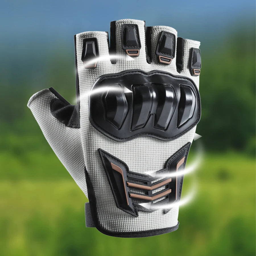 Half Finger Cycling Gloves for Grip & Outdoor Protection