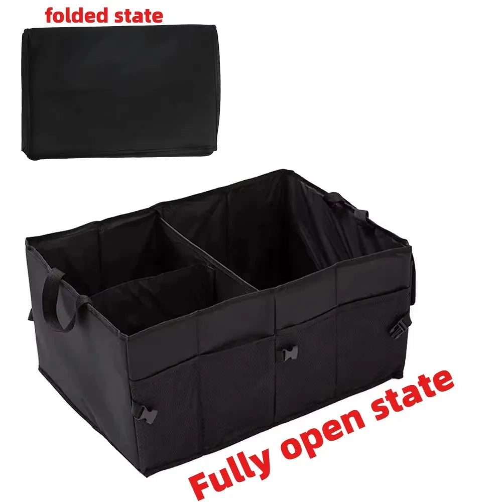 Collapsible Car Trunk Organizer for Easy Gear Storage