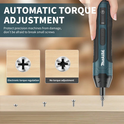 Makita Cordless Screwdriver with Rechargeable Power