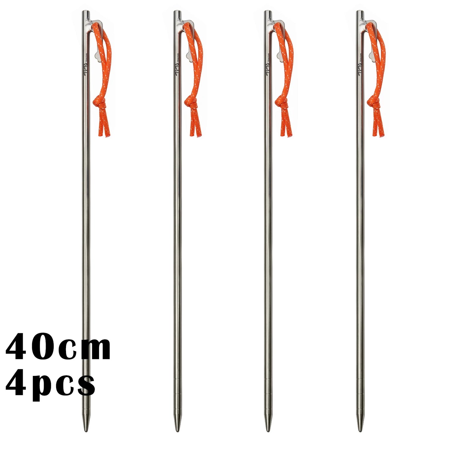Titanium Tent Stakes for Strong Windproof Camping
