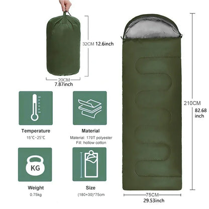 Ultralight Sleeping Bag Waterproof for 4 Season Comfort