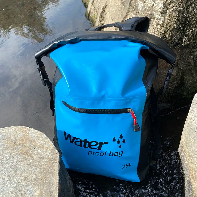 Waterproof Outdoor Backpack – 25L Water-Resistant Bag