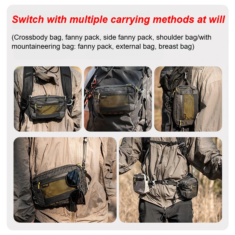 Ultralight Waterproof Waist Bag for Cycling & Hiking