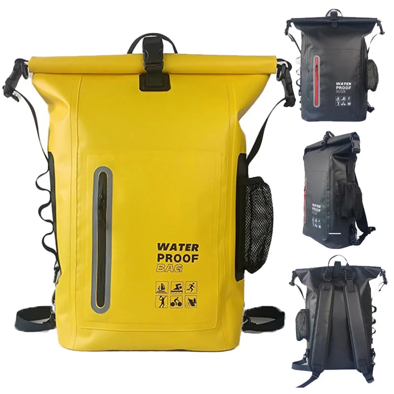 Waterproof Dry Bag Backpack 30L Keeps Gear Dry