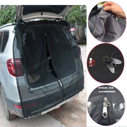 Magnetic SUV Trunk Mosquito Net for Summer Comfort