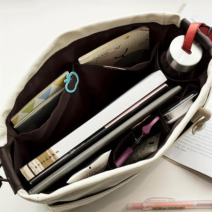 Canvas Drawstring Organizer Bag Lightweight Travel Storage