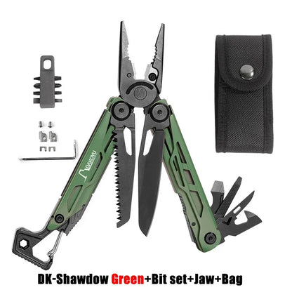 Camping Multitool Pliers with Emergency Whistle