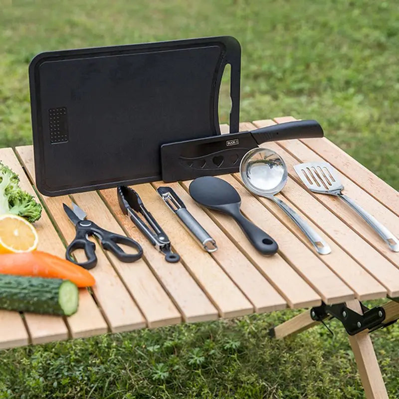 Camping Cookware Set 8-Piece – Complete Outdoor Kitchen