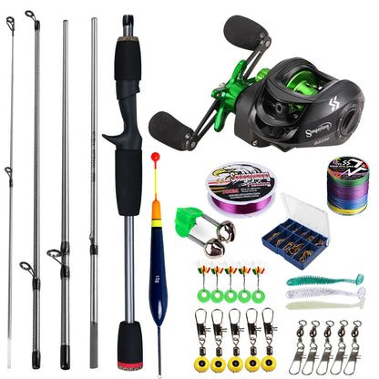 Baitcasting Fishing Rod & Reel Kit – Bass Ready