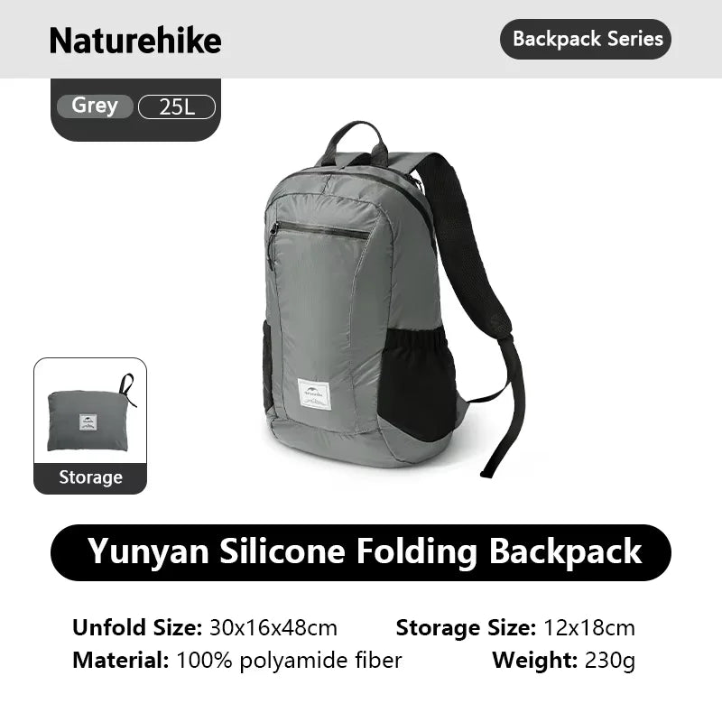 Foldable Hiking Backpack Lightweight Waterproof 22L