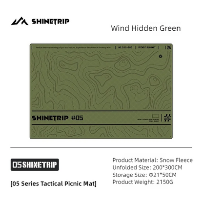 Aluminum Waterproof Picnic Mat for Dry Outdoor Comfort