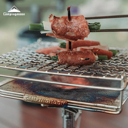 Portable Camping Toast Grill Rack for Easy Campfire Cooking