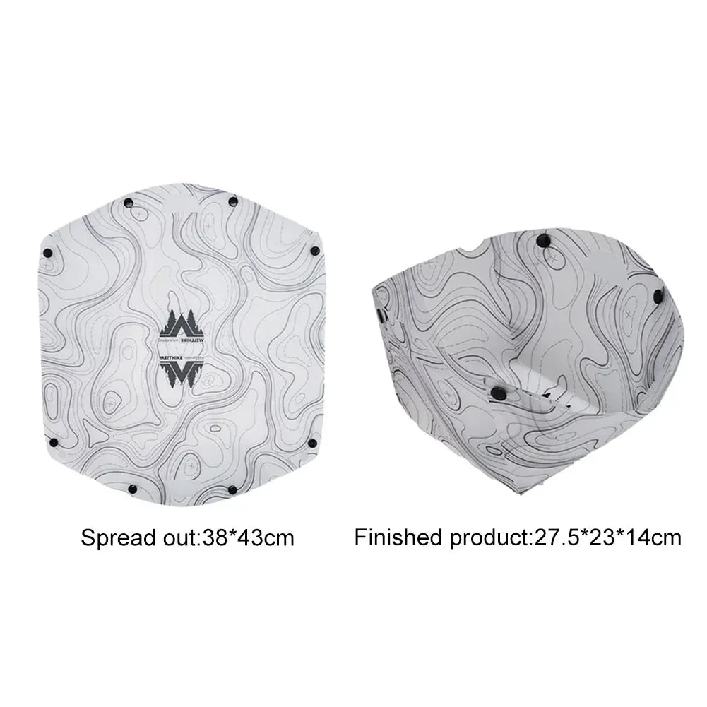 Foldable Camping Tableware Set – Portable & Food-Safe
