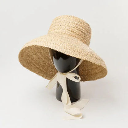 Kids Straw Sun Hat – UV Protection Beach Cap