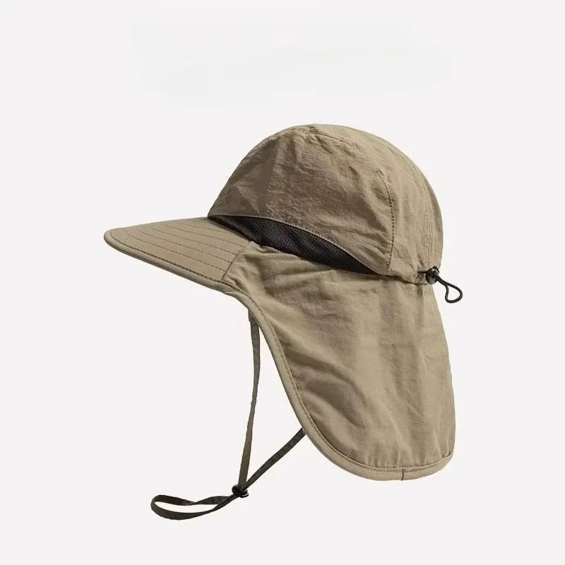 Waterproof Sun Hat with Neck Flap for UV Protection