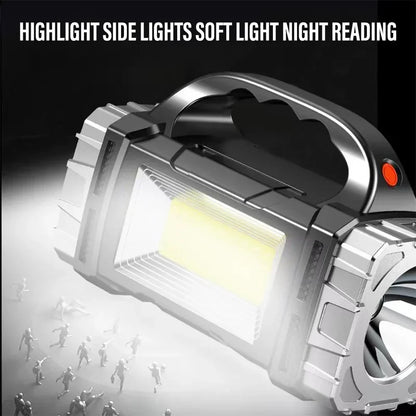 High Power LED Flashlight – Rechargeable Outdoor Light