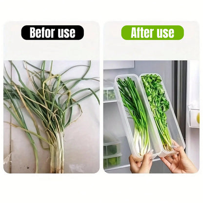 Refrigerator Storage Boxes with Lid – Keep Food Fresh & Organized