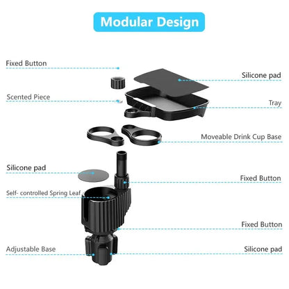 Car Cup Holder Expander Tray – Extra Space & Durable