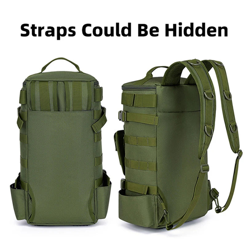 Fishing Backpack with Rod Holders & Large Storage