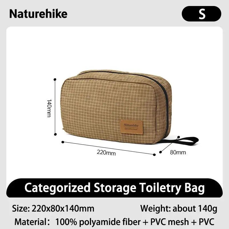 Travel Hanging Toiletry Bag – Waterproof Wet & Dry Storage