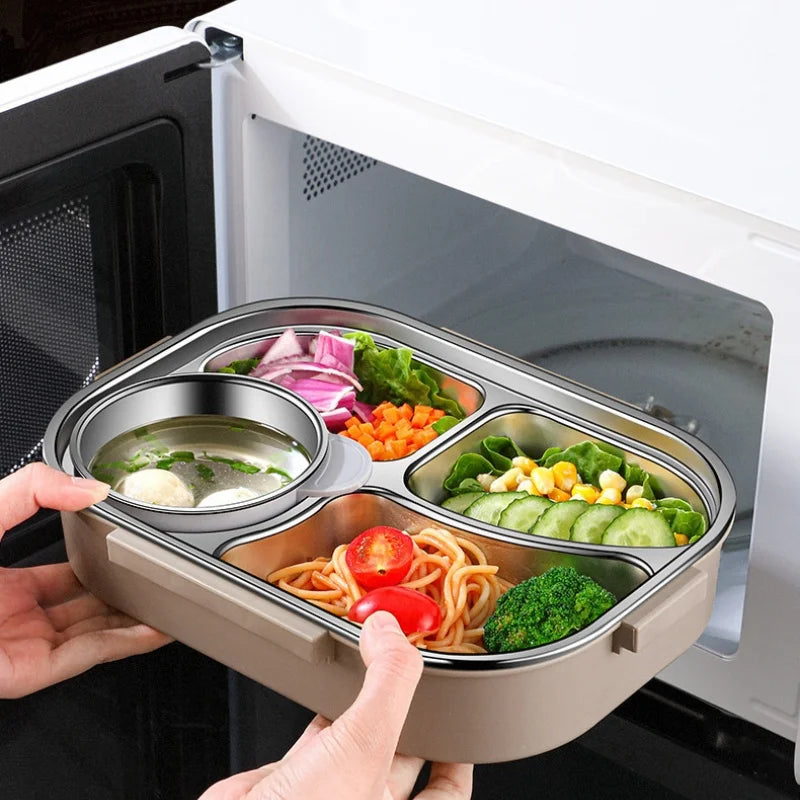Insulated Stainless Steel Lunch Box Leakproof Set