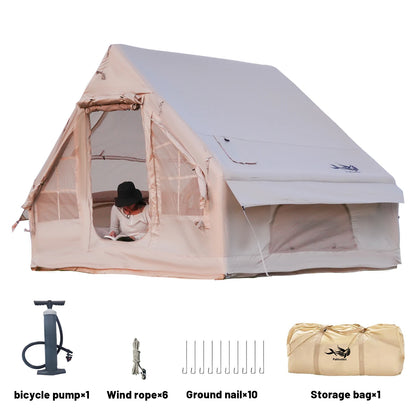 Inflatable Camping Tent for Families Easy Setup Comfort