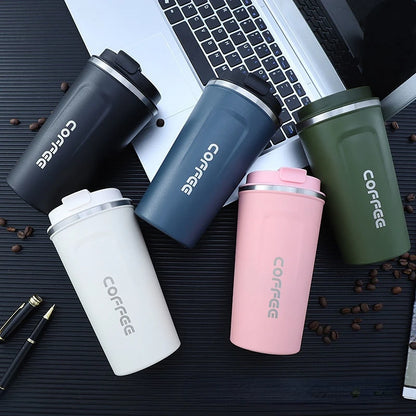 Stainless Steel Travel Mug Leak-Proof Thermal Cup