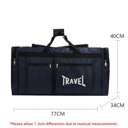 Foldable Travel Duffel Bag Waterproof Large Capacity
