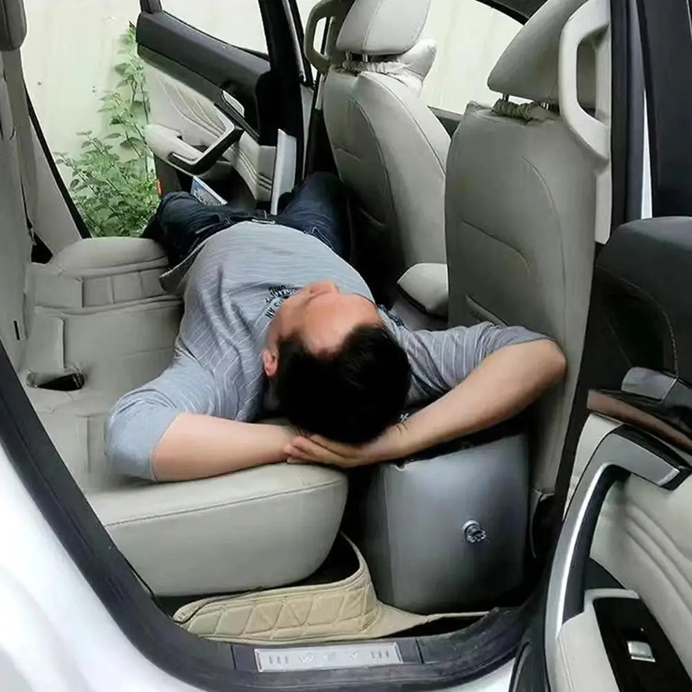 Inflatable Car Travel Bed Back Seat Air Mattress