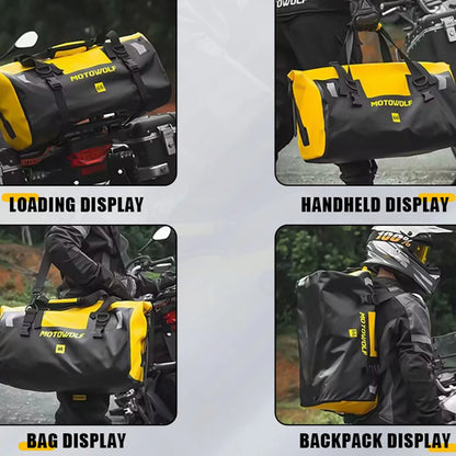 Waterproof Dry Duffle Bag 40L/66L with Reflective Safety