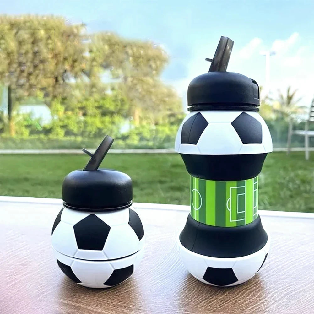 Foldable Silicone Water Bottle – Leakproof & Portable
