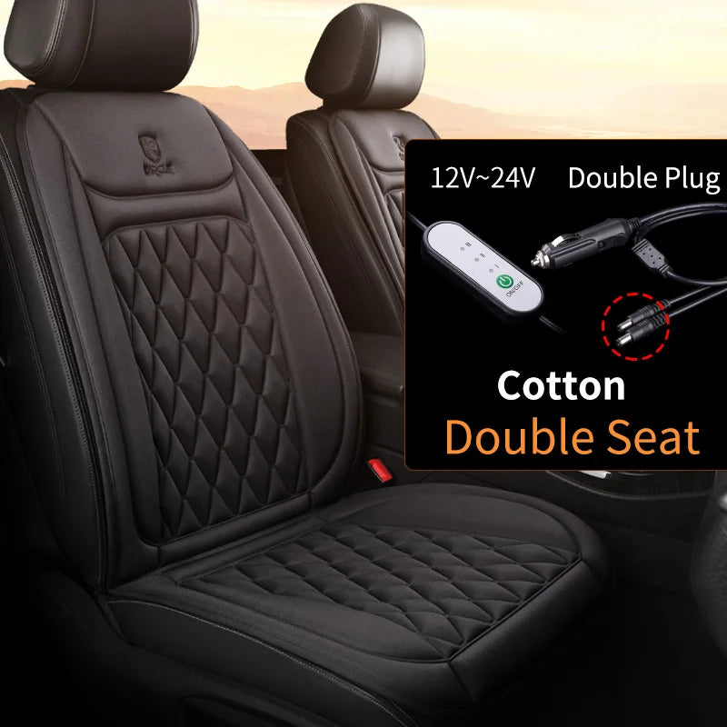 Heated Car Seat Cushion for Winter Driving Comfort