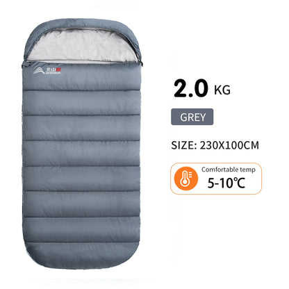 Extra Wide Camping Sleeping Bag for Comfort & Warmth