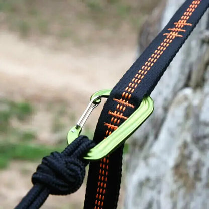 Hammock Straps Heavy Duty 5-Ring Suspension