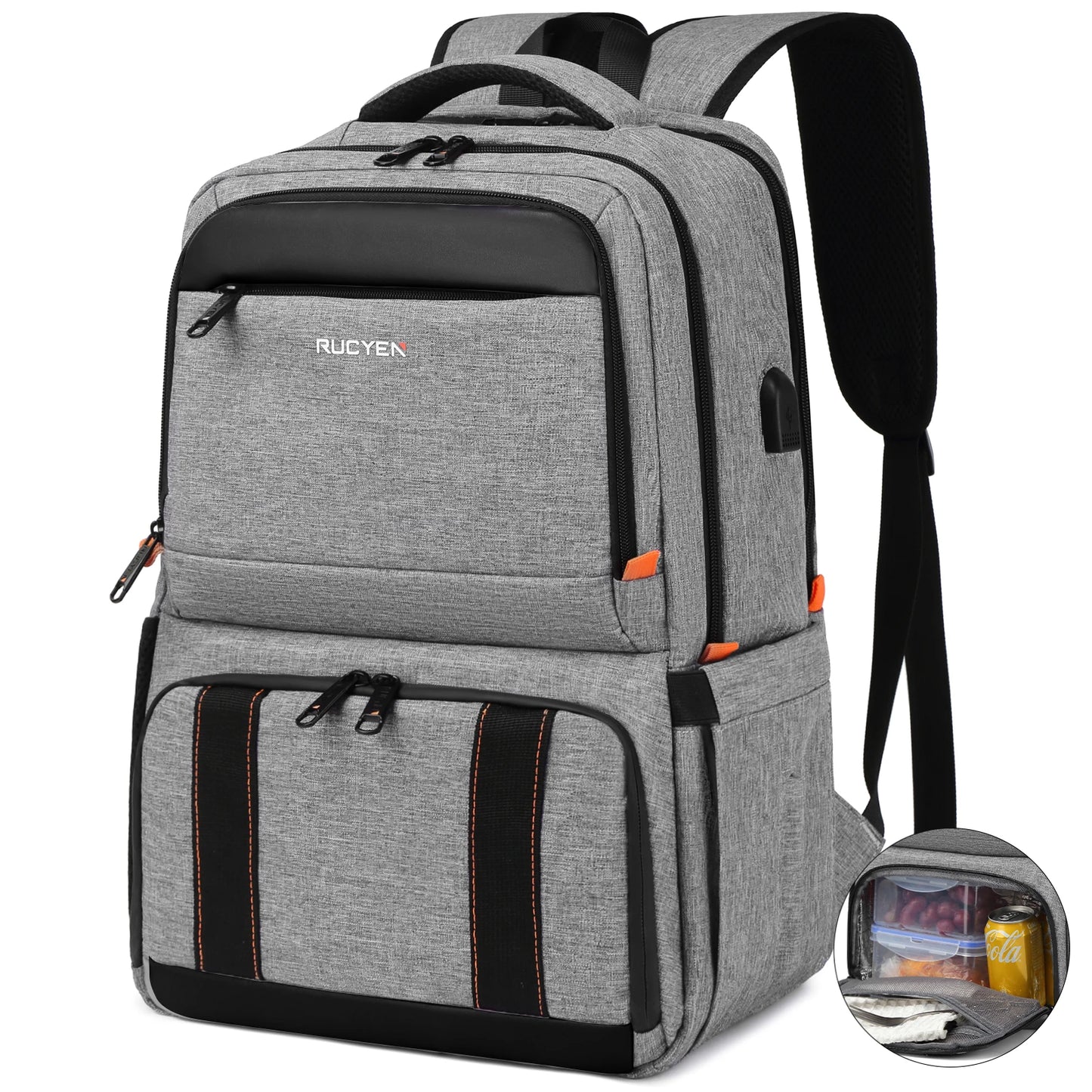 Insulated Lunch Backpack – Large Capacity Waterproof Bag
