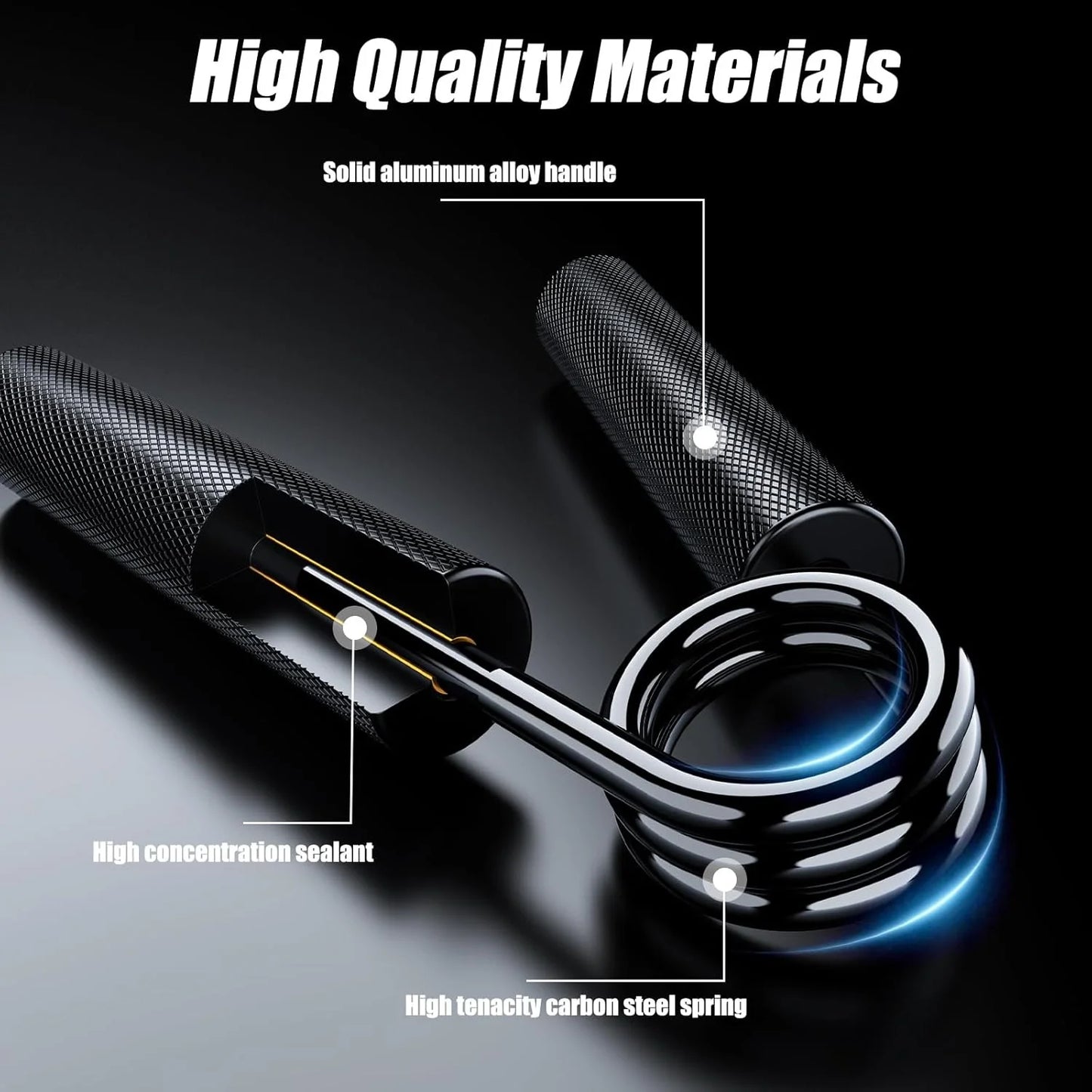 Metal Hand Grip Strength Trainer for Stronger Hands
