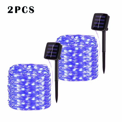 Solar Fairy String Lights for Garden & Outdoor Décor